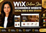 setup wix online store wix ecommerce website wix local seo wix studio
